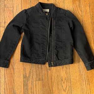 Black moto jacket